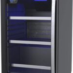 Cervejeira Venax Blue Light 100 Preto Fosco Porta Invertida (220V)