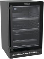 Cervejeira Venax Top Light-in 100 Preto Fosco 127 V: compacta e ideal para manter suas bebidas sempre geladas.