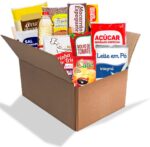 Cesta Básica 12 Itens para doação: alimentos essenciais, qualidade e praticidade em uma compra completa.