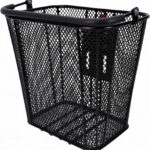 Cesta de Bicicleta Frontal RiToEasysports com Liberação Rápida e Alça de Transporte, Compacta e Durável