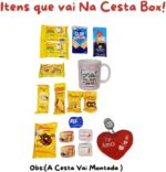 Cesta de Café da Manhã para o Dia das Mães com caneca, pelúcia e guloseimas: presente especial para emocionar a mamãe. - Imagem 2