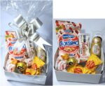 Cesta de Chocolates com Ferrero e Rafaello pronta para presentear com 9 itens especiais