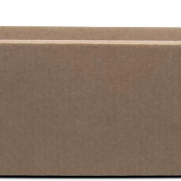 Cesta de Papelão Kraft 10 unidades: ideal para kits de presente e café da manhã, resistente e versátil para montar cestas especiais.