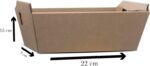 Cesta de Papelão para Kits de Presente e Café da Manhã, ideal para montar kits elegantes com praticidade e resistência. 20 unidades kraft. - Imagem 2