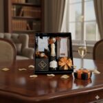 Cesta de Presente Gourmet G&O com Chandon: brinde com elegância e sabores premium para aniversários e ocasiões especiais.