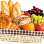 Cesto de Pão Café da Manhã com Forro Removível: elegante, prático e ideal para servir pães, frutas e mesa posta.