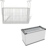 Cesto para Freezer Organizador Geladeiras Picolés Frutas Polpas Horizontal