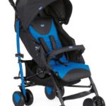 Chicco Echo com barra de proteção: conforto, reclinação em 4 posições e fechamento compacto para passeios práticos.