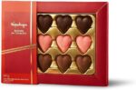 Chocolate Kopenhagen Seleção de Corações 84G: presente sofisticado com bombons em formato de coração e sabor irresistível.