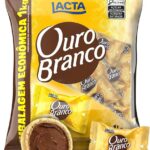 Chocolate Ouro Branco 1Kg: cremoso, crocante e ideal para compartilhar, festas e abastecer sua casa.