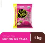 Chocolate Sonho de Valsa 1kg: wafer recheado crocante com recheio cremoso, ideal para compartilhar e abastecer sua casa. - Imagem 2