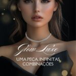Choker Glow Luxe cravejada em zircônias: brilho intenso e luxo para elevar seu visual com elegância. - Imagem 2