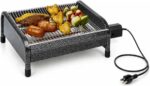 Churrasqueira ELÉTRICA de ALUMÍNIO RIZZOGRILL 2 (ALUMÍNIO CRAQUEADO, Voltagem 127v (1300w))