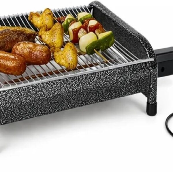 Churrasqueira ELÉTRICA de ALUMÍNIO RIZZOGRILL 2 (ALUMÍNIO CRAQUEADO, Voltagem 127v (1300w))