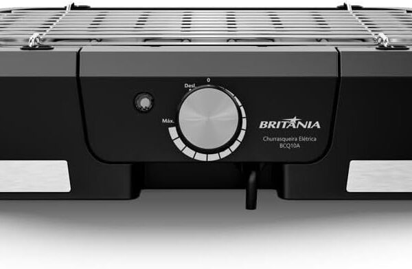 Churrasqueira Elétrica Britânia 1500W Menos Fumaça BCQ10A 220V