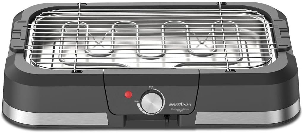Churrasqueira Elétrica Britânia BCQ40 Menos Fumaça 220V Churrasqueira Elétrica Britânia BCQ40 Menos Fumaça 220V