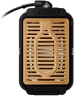 Churrasqueira Elétrica Philco 1200W ; Desmontável e fácil de limpar; 5 níveis de temperatura, Antiaderente Gold PCQ10A - 127V - Imagem 2