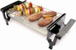 Churrasqueira Mister Grill Plus 127 V Cotherm Inox: compacta, portátil e ideal para churrascos em ambientes fechados.