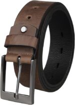 Cinto Esportivo Masculino 100% Couro Legítimo: resistência, conforto e estilo para o dia a dia.