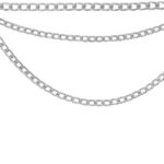 Cinto Feminino de Corrente 3 Camadas Ajustável: estilo elegante, luxo e versatilidade para vestidos, saias e calças.
