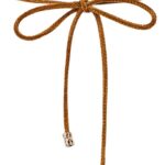 Cinto GUZOSJO de veludo com franjas: elegância e ajuste perfeito para valorizar a cintura feminina.