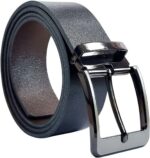 Cinto Masculino Couro Legítimo Plus Size Largo 4cm Dupla Face Preto e Marrom, conforto e estilo em tamanhos grandes