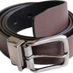 Cinto Masculino Dupla Face em Couro Legítimo: versatilidade, estilo e durabilidade para compor seu visual com elegância.