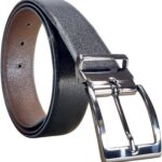 Cinto Masculino Social Couro Legítimo Plus Size GG XL XXL Dupla Face: elegância, conforto e versatilidade em preto e marrom.