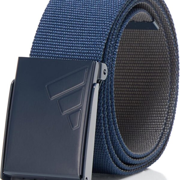 Cinto Reversible Web Golf Belt adidas: versatilidade 2 em 1 com design reversível e material reciclado.
