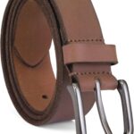 Cinto Timberland em couro legítimo, durável e elegante para compor looks masculinos com estilo o ano todo.