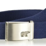 Cinto Web Belt Jack Nicklaus masculino com ajuste fácil e até 42 polegadas de conforto e estilo.