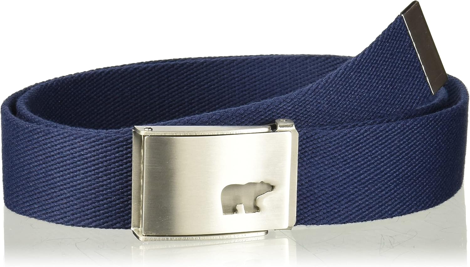 Cinto Web Belt Jack Nicklaus masculino com ajuste fácil e Cinto Web Belt Jack Nicklaus masculino com ajuste fácil e até 42 polegadas de conforto e estilo.