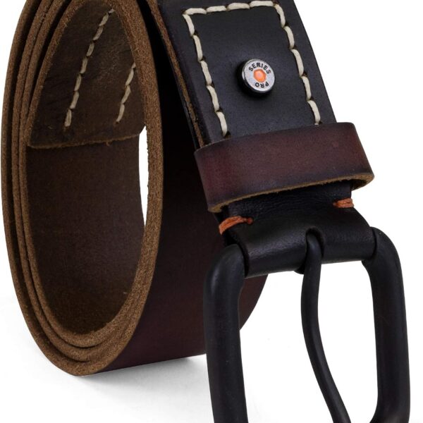 Cinto de couro Timberland PRO 40 mm: durabilidade e conforto para trabalho masculino