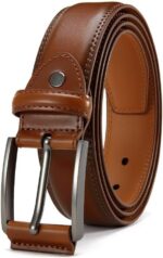 Cinto masculino de couro legítimo feito à mão: durabilidade, estilo e versatilidade para trabalho, negócios e casual