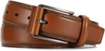 Cinto masculino de couro legítimo feito à mão: durabilidade, estilo e versatilidade para trabalho, negócios e casual - Imagem 2