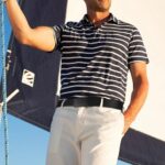Cinto masculino de nylon ajustável para golfe: conforto, ajuste seguro e estilo para calça casual