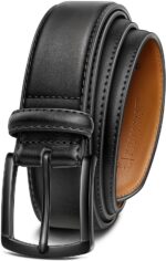 Cinto masculino genuíno Golf Jeans 3,5 cm: estilo casual e acabamento elegante para compor seu visual com conforto e autenticidade.