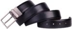 Cinto masculino reversível 3,18 cm: versátil, elegante e ideal para presentes e uso casual ou golfe. - Imagem 2