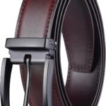 Cinto social masculino em couro para jeans, elegante e ideal para presentear.