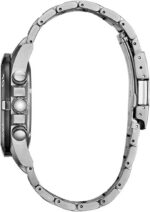 Citizen Brycen Chronograph Super Titanium com Eco-Drive, calendário perpétuo e alarme para uso esportivo e casual - Imagem 2