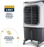 Climatizador de Ar 4 em 1 Britânia BCL70 70 Litros Branco 127V - Imagem 2