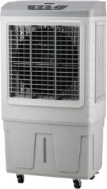 Climatizador de Ar Portátil 76L Cinza 3 em 1 Midea - Climatizador, Umidificador e Ventilador
