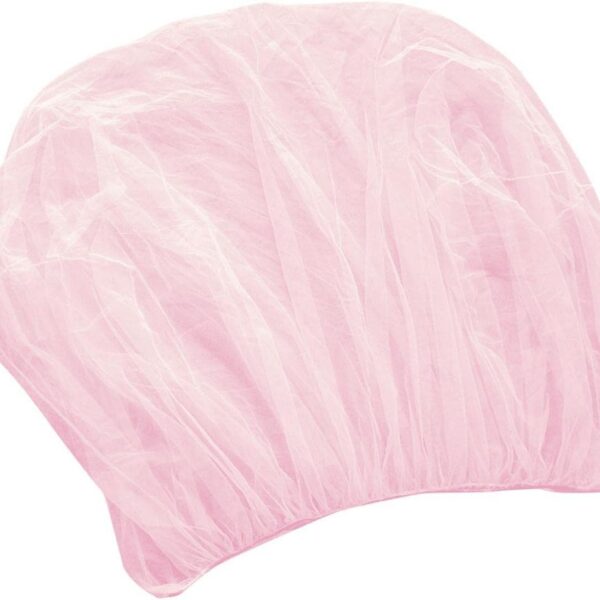 Cobertura mosquiteira para berço elástica e respirável, proteção segura para bebês, ideal para viagem, rosa 80x160x65cm
