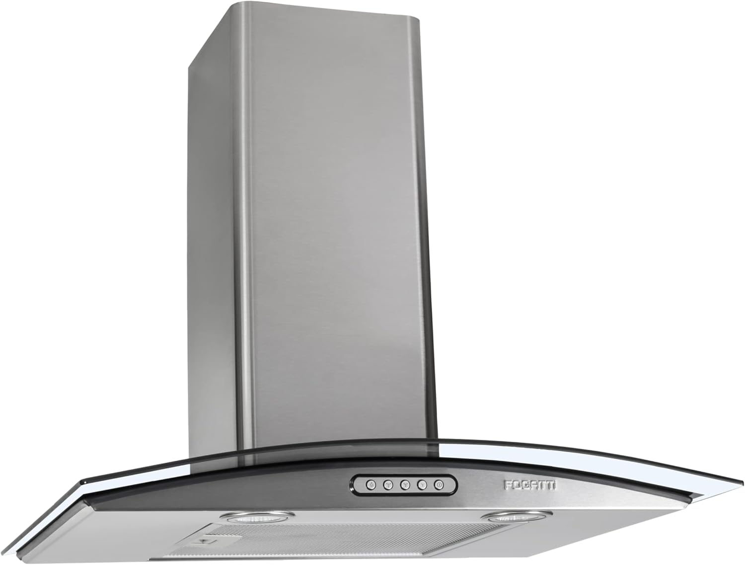Coifa Fogatti Vidro Curvo Slim 60cm inox: design moderno, 3 Coifa Fogatti Vidro Curvo Slim 60cm inox: design moderno, 3 velocidades e opção depurador ou exaustor.