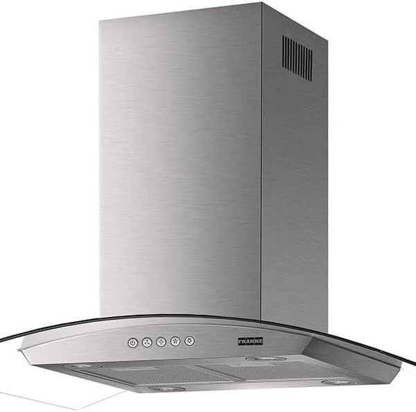 Coifa Glass Classic Ilha 90cm 127V: design sofisticado e eficiência para eliminar odores da cozinha com praticidade.