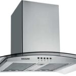 Coifa Ilha Jade 90 cm Inox Suggar: alta sucção de 960m³/h, dupla filtragem e 3 velocidades para sua cozinha.