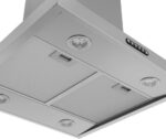 Coifa Ilha Nardelli Retangular 60cm Inox: design moderno e eficiência para sua cozinha. - Imagem 2