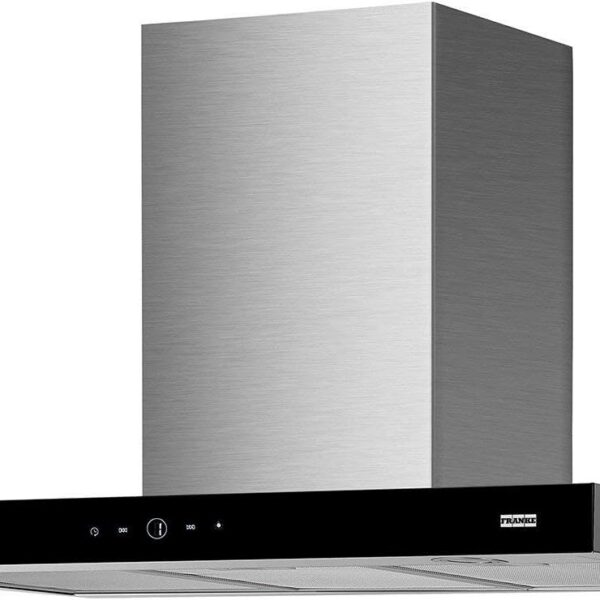 Coifa Linea Touch Parede 90cm 127V Franke: design inox e vidro, painel touch e LED para sua cozinha com mais praticidade.
