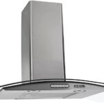 Coifa Nardelli Vidro Curvo Slim 90 cm em inox, moderna e potente para sua cozinha.