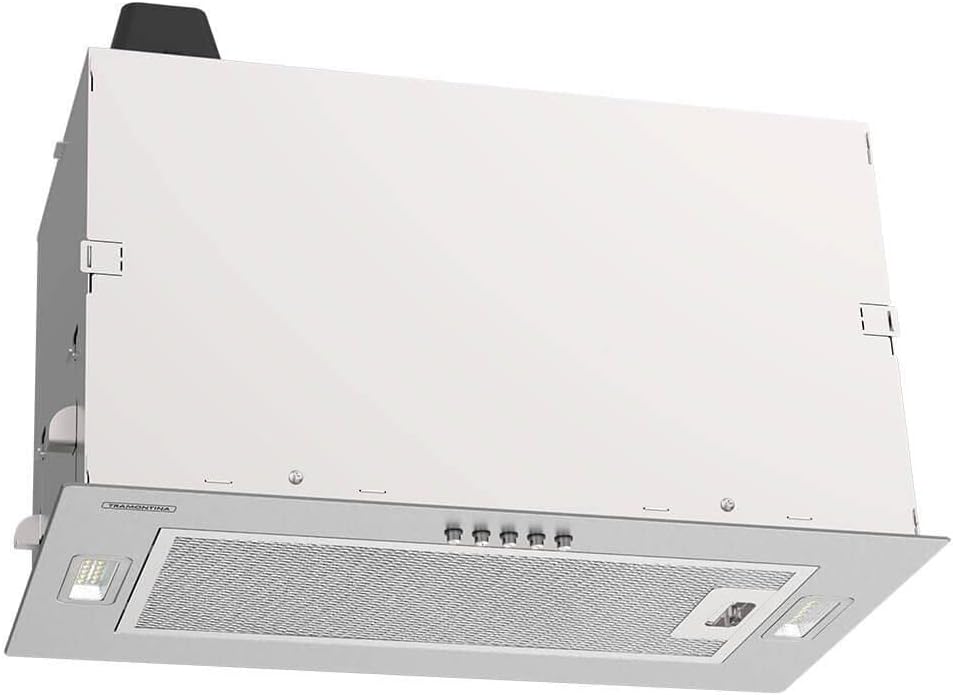 Coifa de Embutir Tramontina Incasso 51 220 V em aço Coifa de Embutir Tramontina Incasso 51 220 V em aço inox acetinado, ideal para eliminar odores com eficiência e estilo.